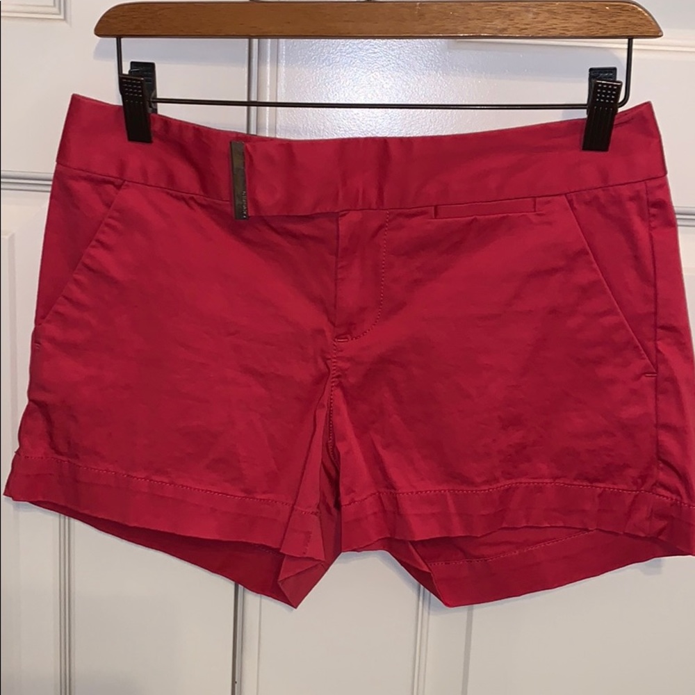Red Calvin Klein Shorts